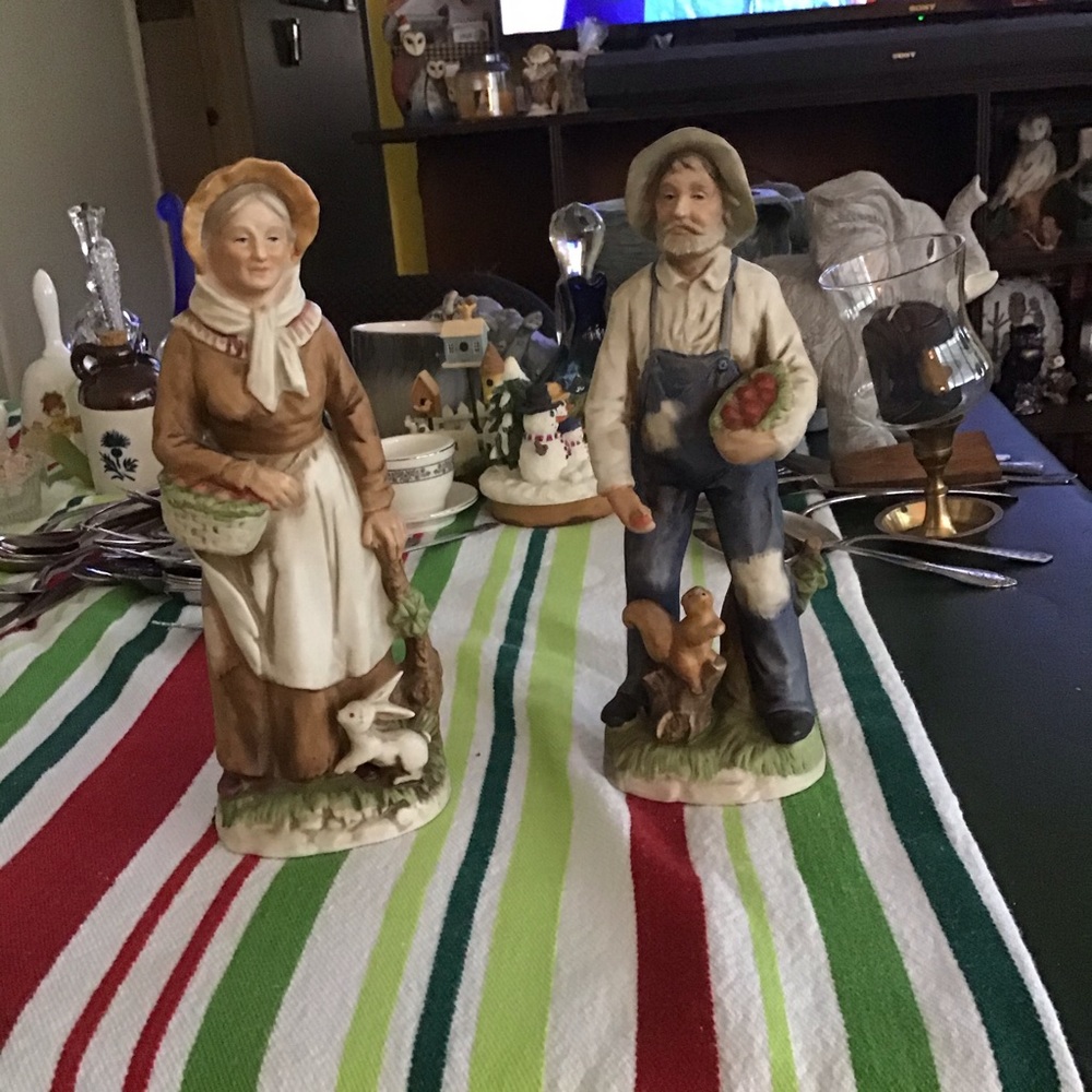 Home Interiors Harvest Time couple